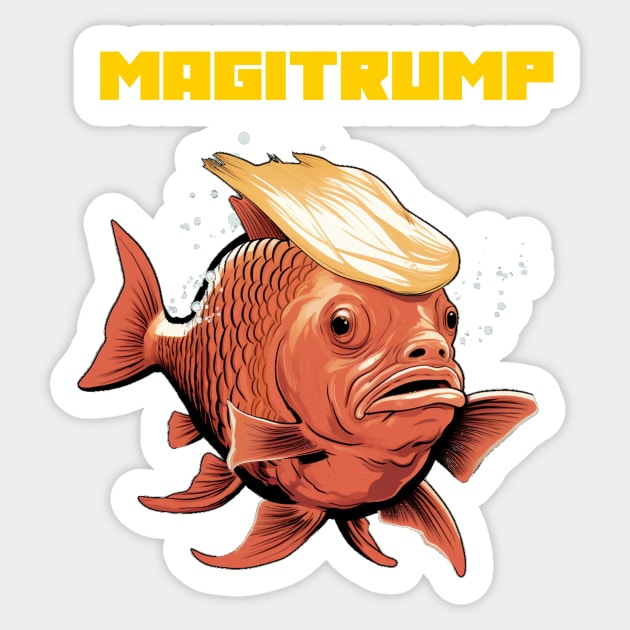 Magitrump Sticker by Popstarbowser